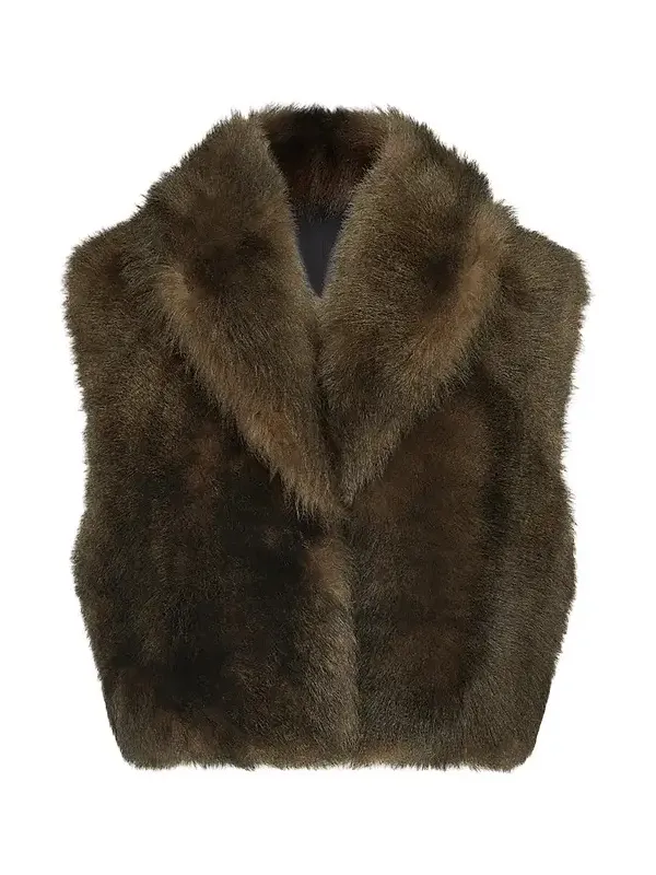 Brunello Cucinelli Women's Soft Shearling Vest