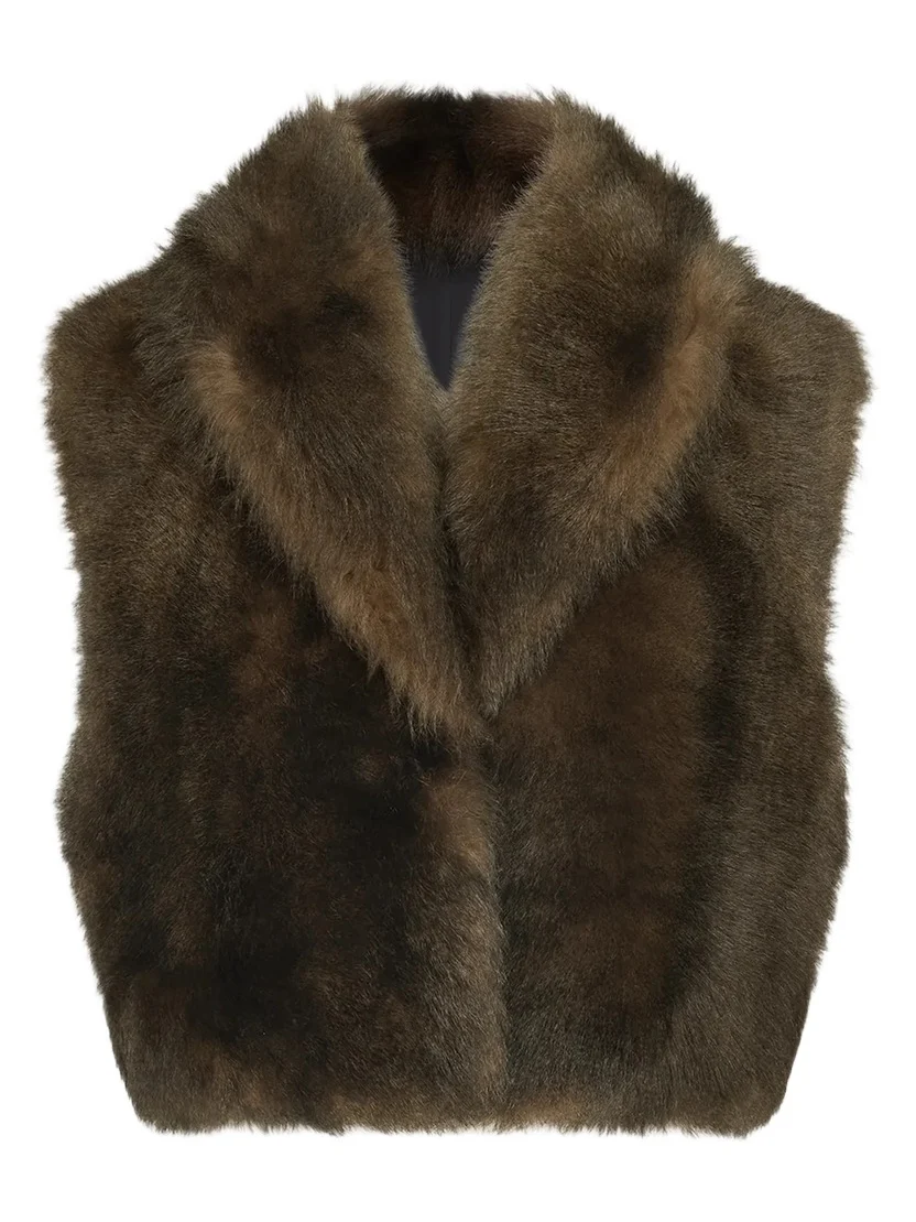 Brunello Cucinelli Women's Soft Shearling Vest