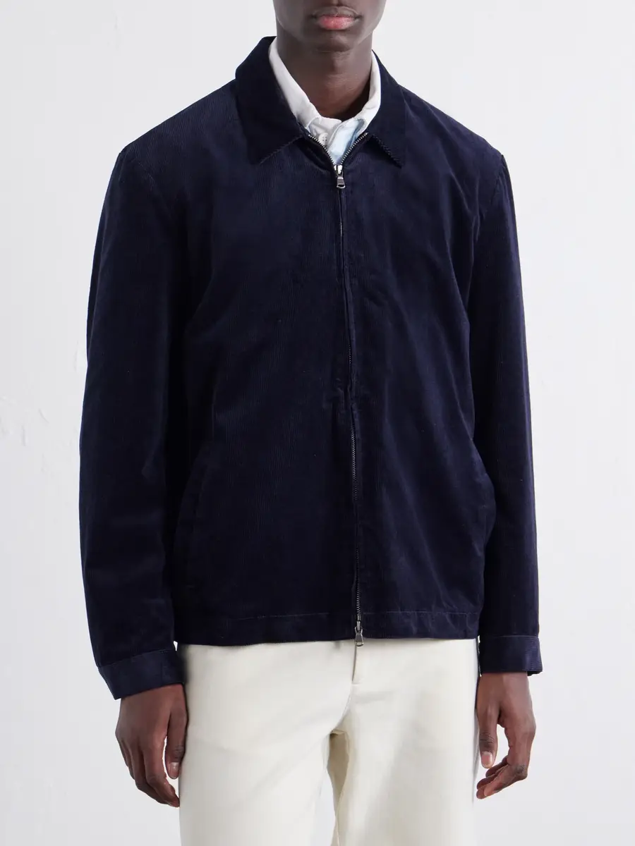 Sunspel Cotton-Blend Corduroy Blouson Jacket - Men | Thumbnail 3