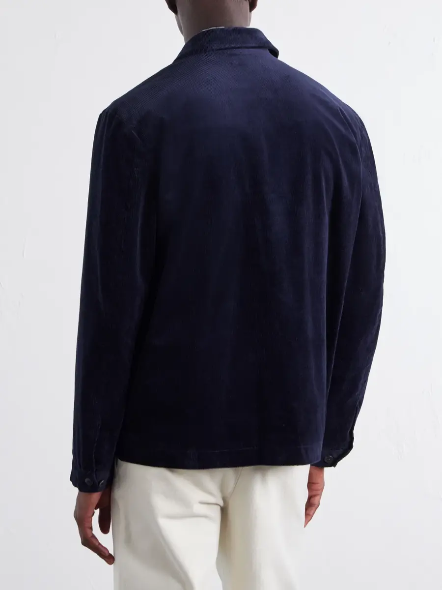 Sunspel Cotton-Blend Corduroy Blouson Jacket - Men | Thumbnail 4