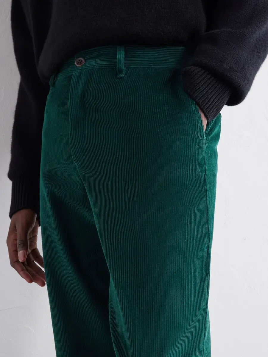 Portuguese Flannel Straight-Leg Cotton-Corduroy Trousers - Men | Thumbnail 5