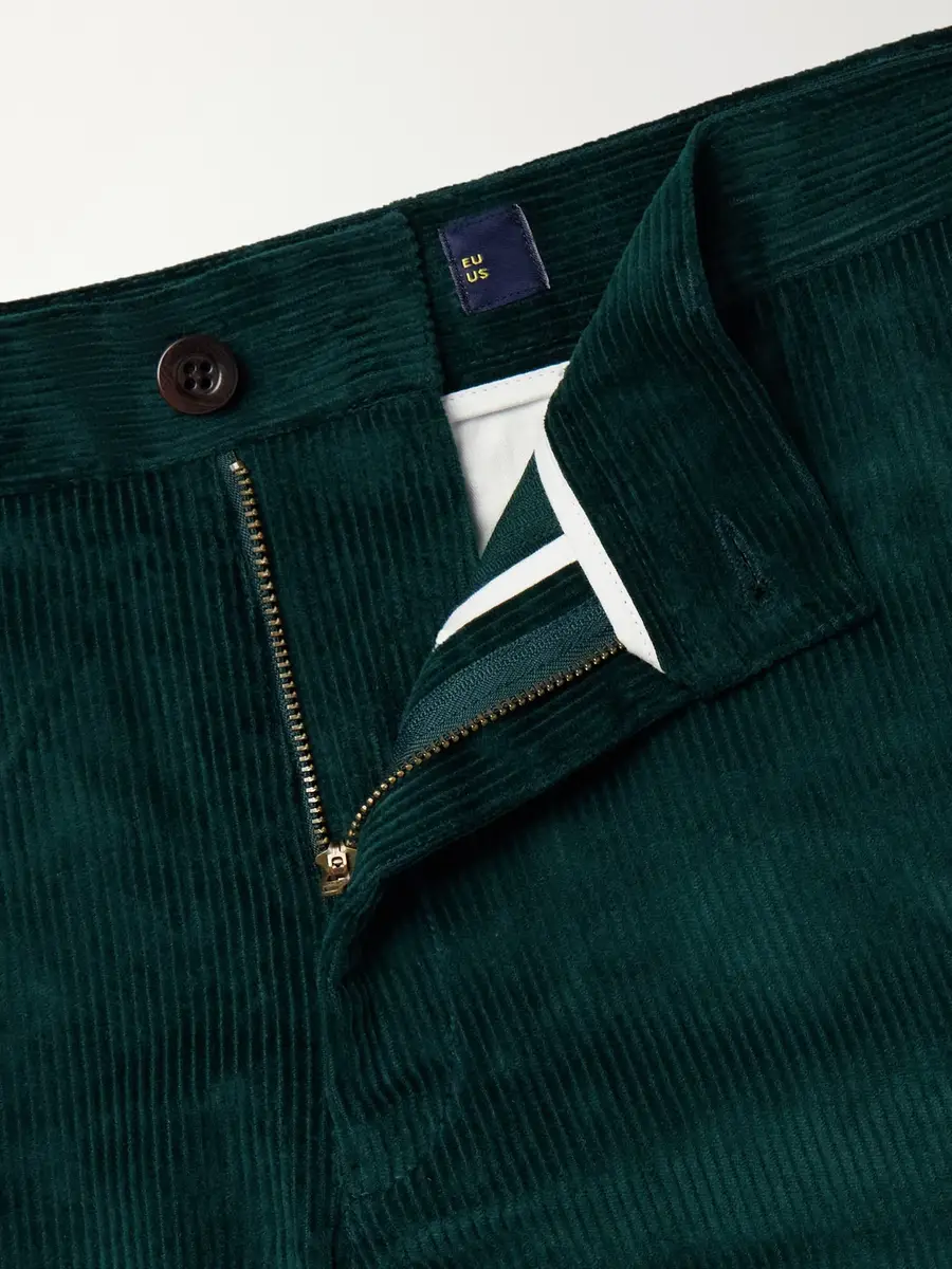 Portuguese Flannel Straight-Leg Cotton-Corduroy Trousers - Men | Thumbnail 6