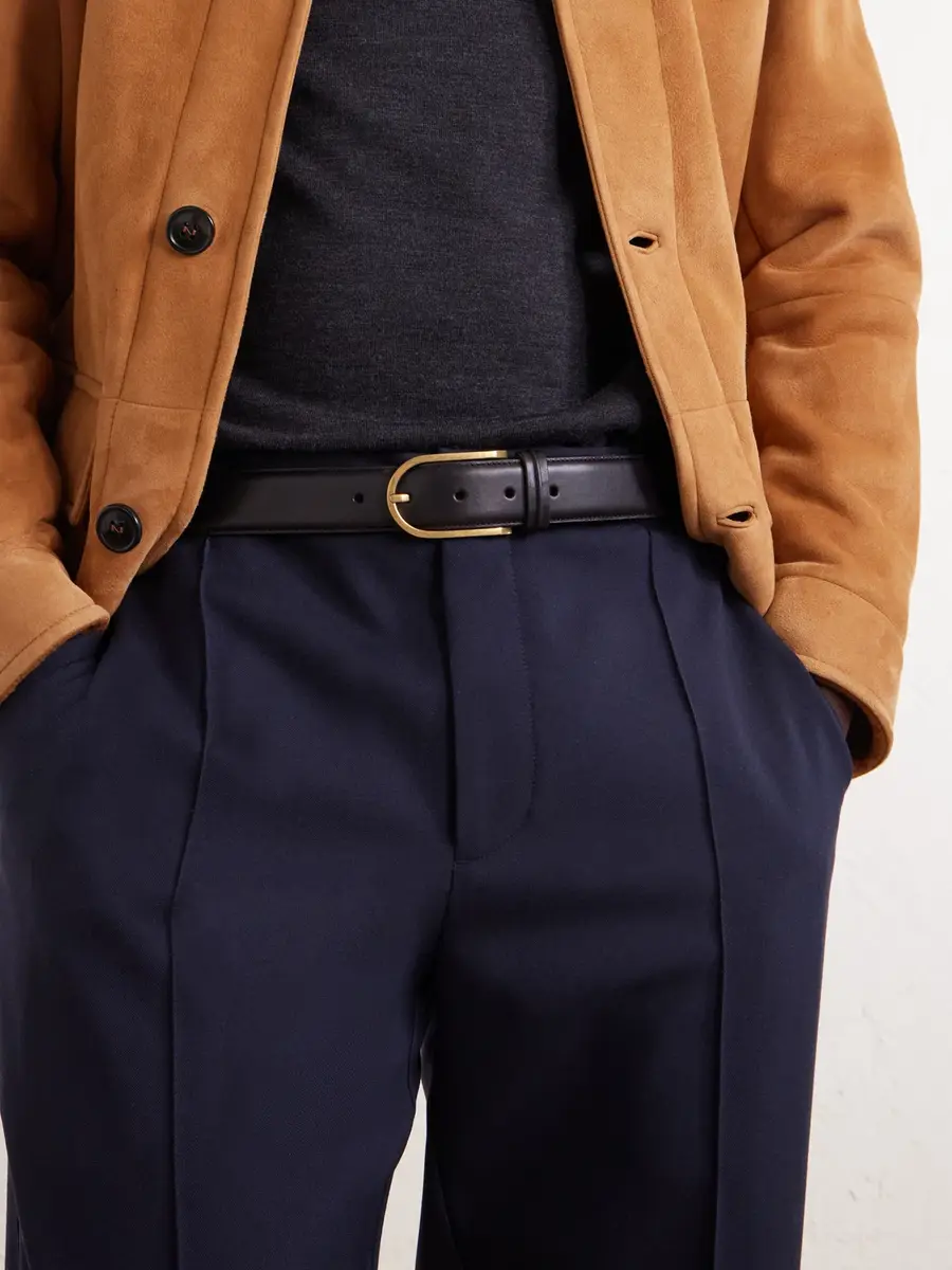 Zegna 3.2cm Leather Belt - Men | Thumbnail 2