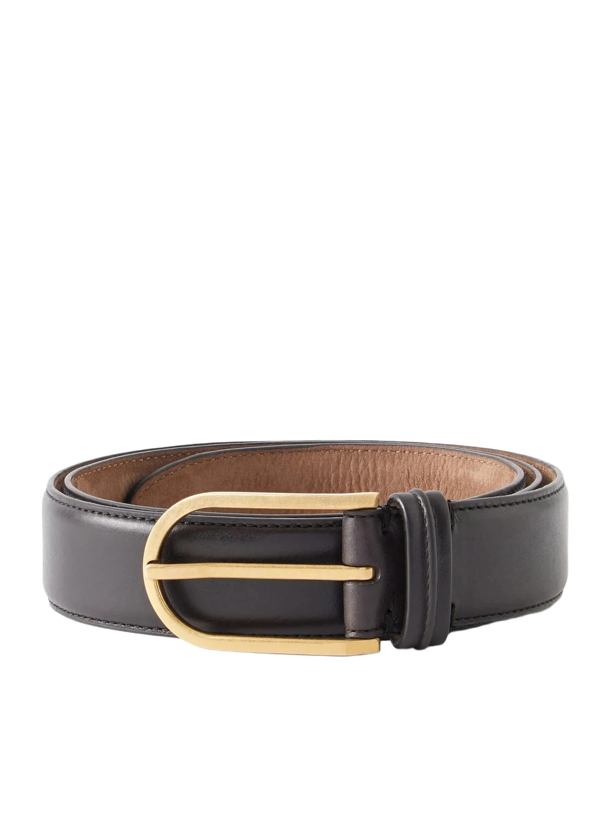 3.2cm Leather Belt - Men 3.2cm Leather Belt - Men