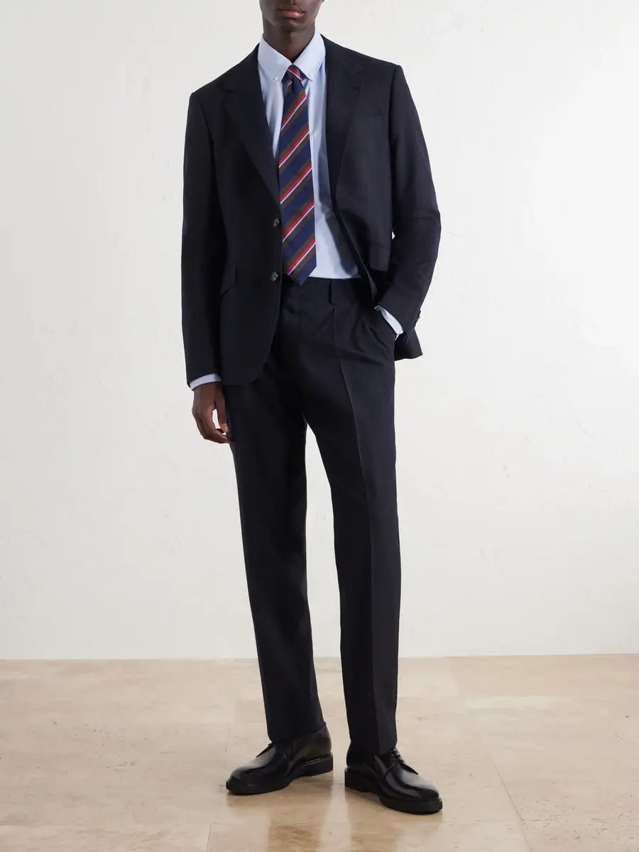 MR P. Slim-Fit Pinstriped Wool-Fresco Blazer - Men | Thumbnail 2 MR P. Slim-Fit Pinstriped Wool-Fresco Blazer - Men | Thumbnail 2