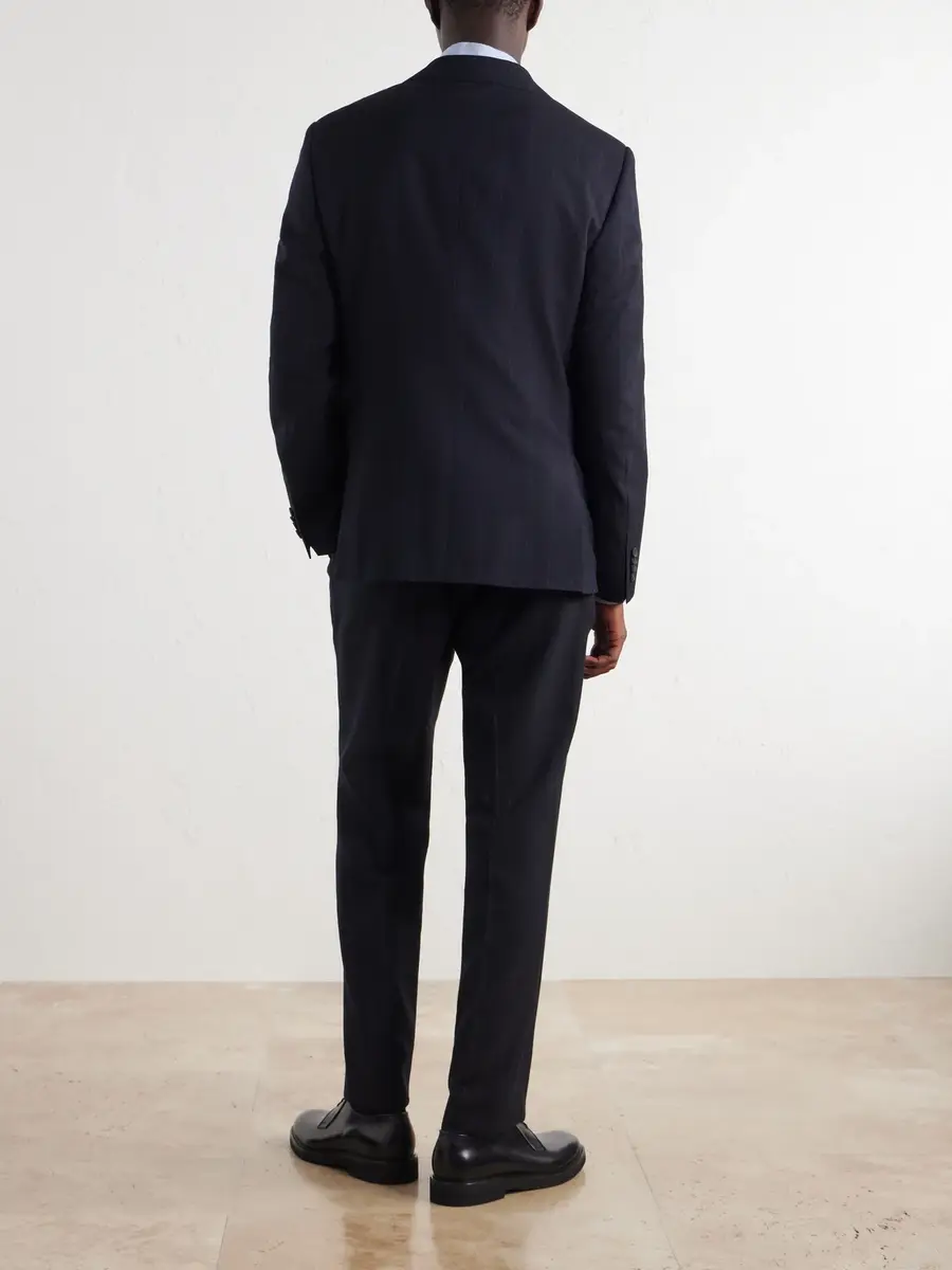 MR P. Slim-Fit Pinstriped Wool-Fresco Blazer - Men | Thumbnail 4 MR P. Slim-Fit Pinstriped Wool-Fresco Blazer - Men | Thumbnail 4