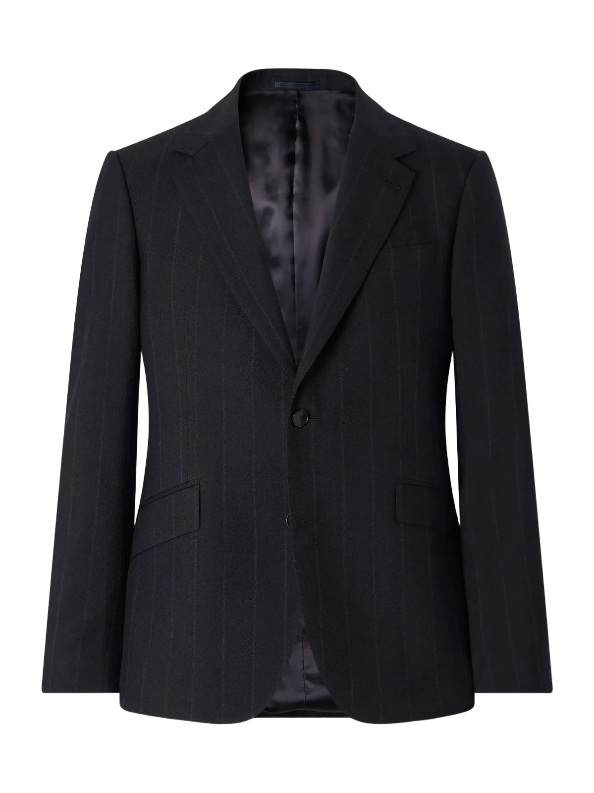 MR P. Slim-Fit Pinstriped Wool-Fresco Blazer - Men