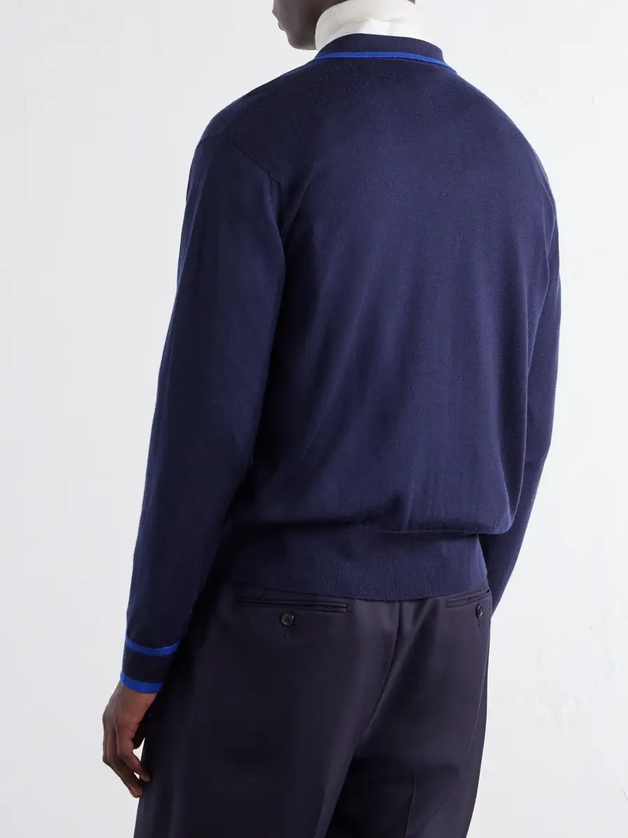 John Smedley Albie Merino Wool Zip-Up Cardigan - Men | Thumbnail 4 John Smedley Albie Merino Wool Zip-Up Cardigan - Men | Thumbnail 4