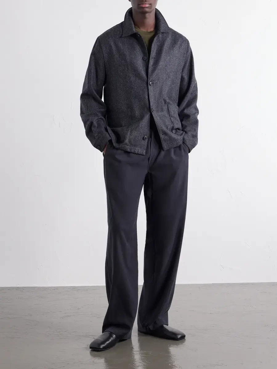 Sunspel Wool-Twill Jacket - Men | Thumbnail 2 Sunspel Wool-Twill Jacket - Men | Thumbnail 2