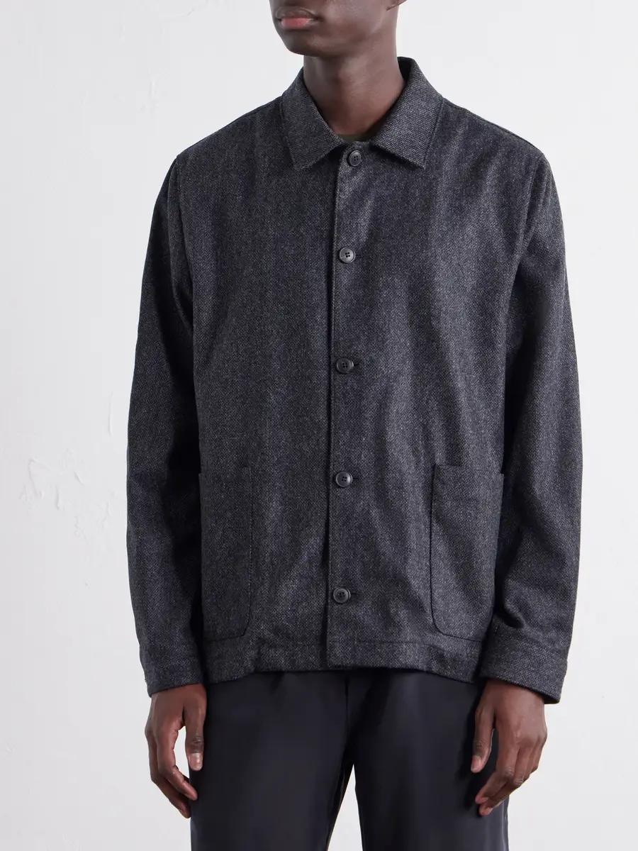 Sunspel Wool-Twill Jacket - Men | Thumbnail 3 Sunspel Wool-Twill Jacket - Men | Thumbnail 3