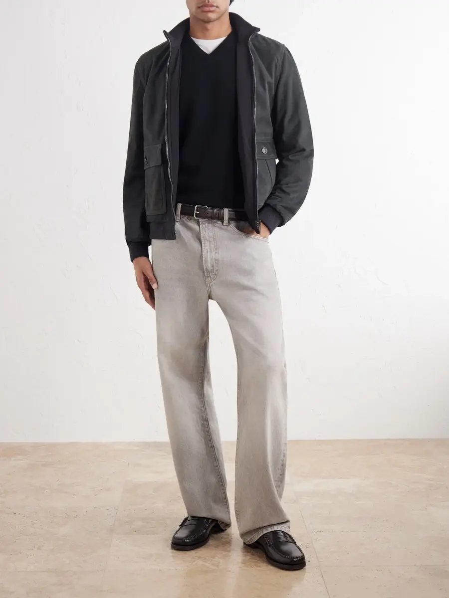 Sunspel Cashmere Sweater - Men | Thumbnail 2 Sunspel Cashmere Sweater - Men | Thumbnail 2