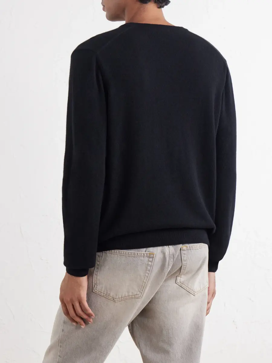 Sunspel Cashmere Sweater - Men | Thumbnail 4 Sunspel Cashmere Sweater - Men | Thumbnail 4