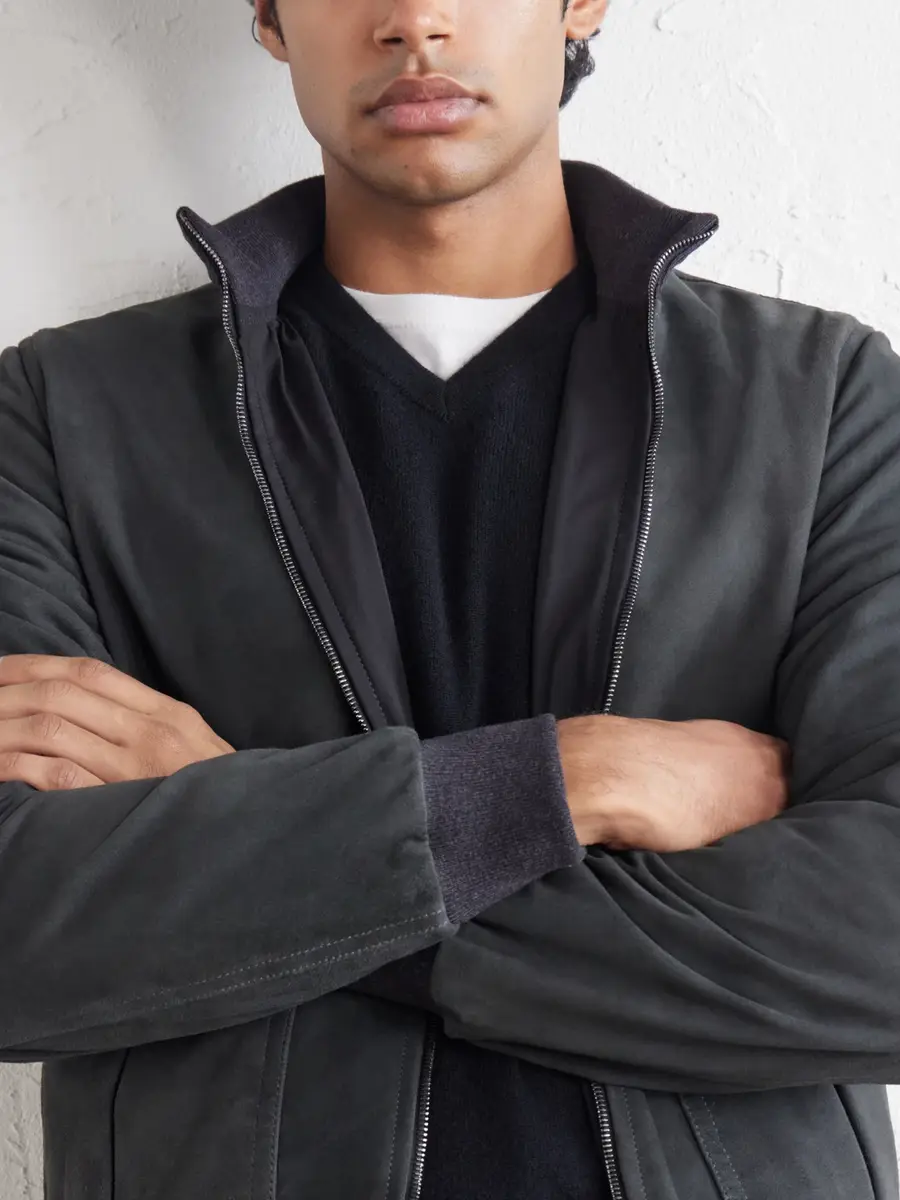 Sunspel Cashmere Sweater - Men | Thumbnail 5 Sunspel Cashmere Sweater - Men | Thumbnail 5