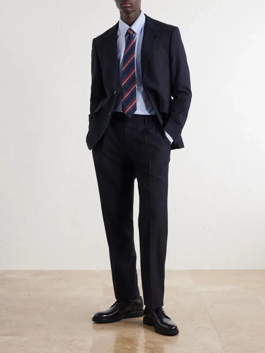 MR P. Straight-Leg Pinstriped Wool Suit Trousers - Men | Thumbnail 2 MR P. Straight-Leg Pinstriped Wool Suit Trousers - Men | Thumbnail 2