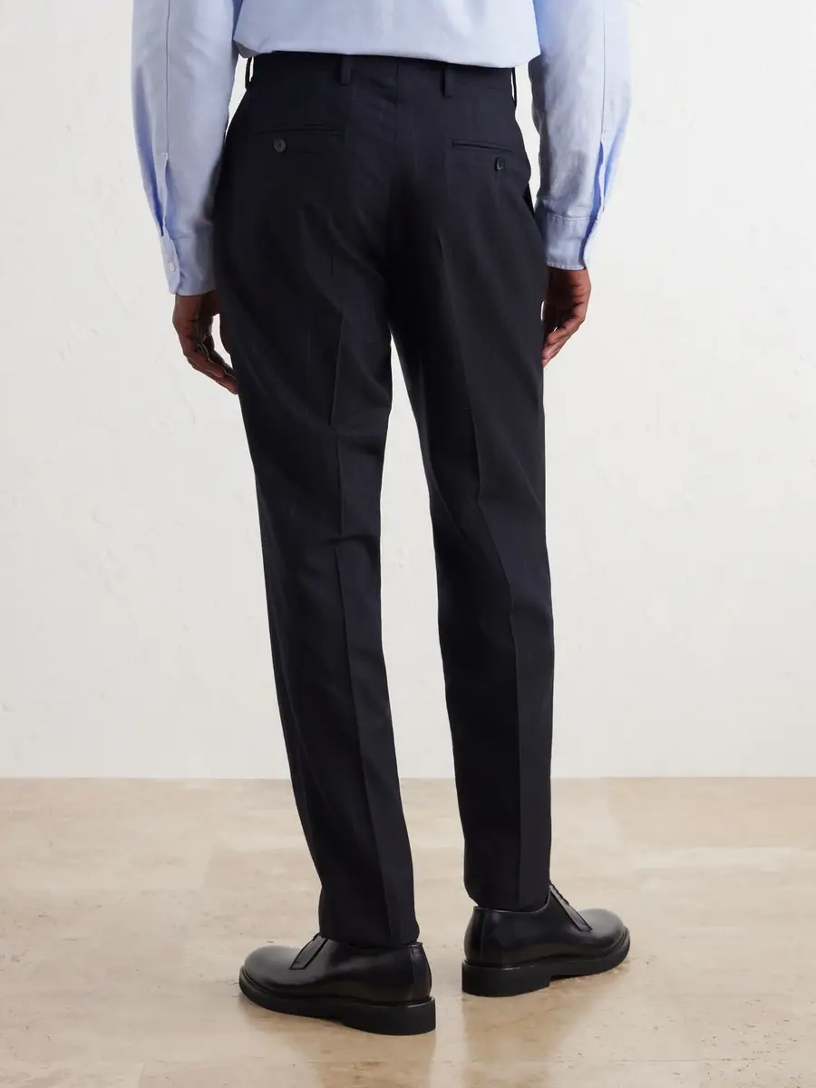 MR P. Straight-Leg Pinstriped Wool Suit Trousers - Men | Thumbnail 4 MR P. Straight-Leg Pinstriped Wool Suit Trousers - Men | Thumbnail 4