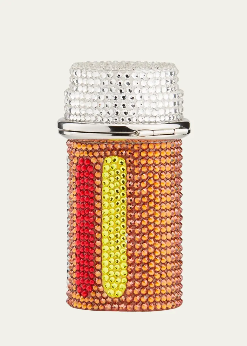 Judith Leiber Couture Prescription Bottle RX Crystal Pillbox | Thumbnail 3