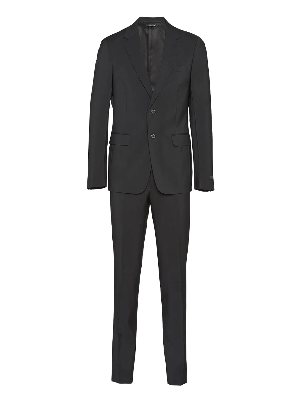 Men's Wool-Mohair Solid Suit Men's Wool-Mohair Solid Suit
