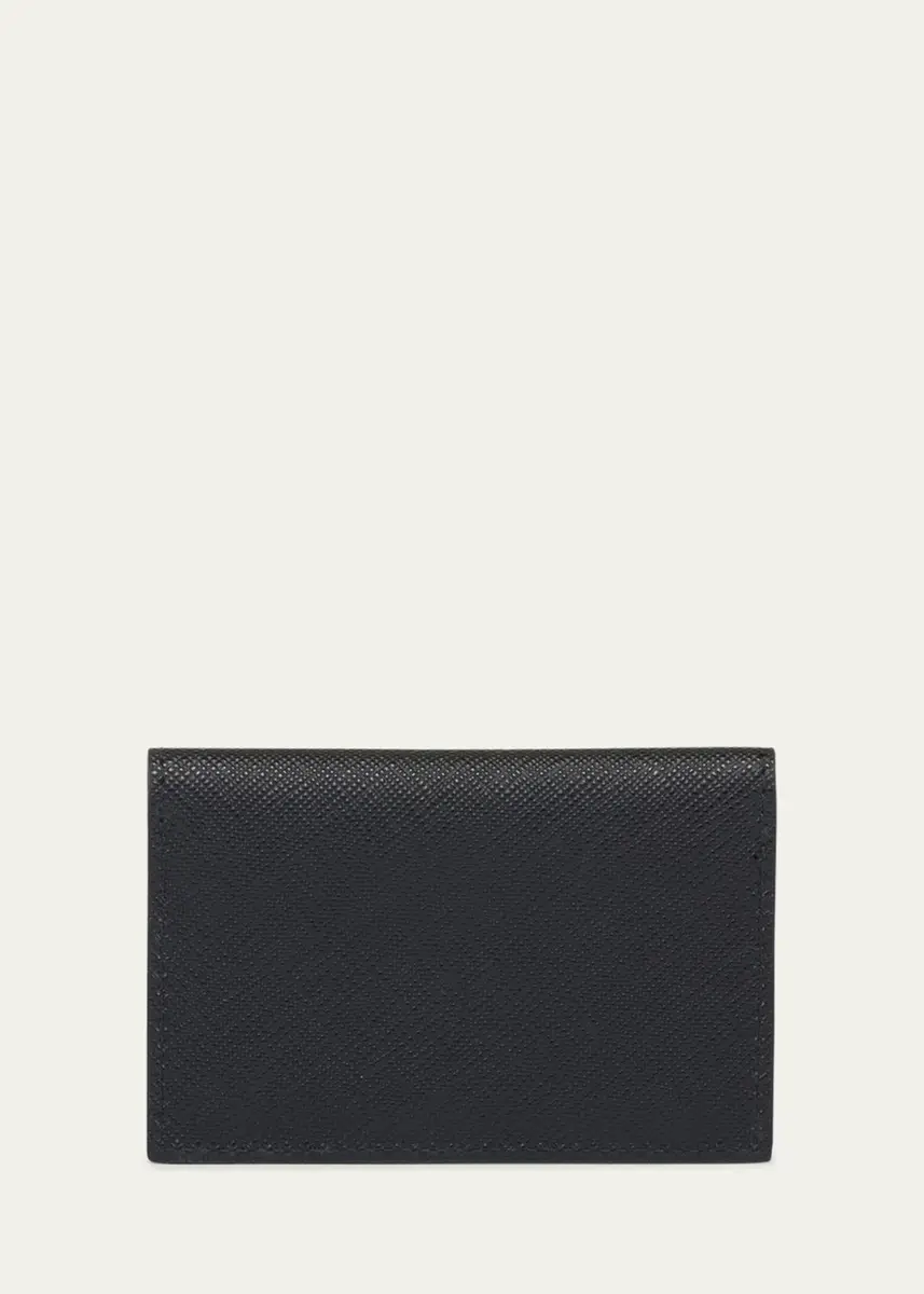 Prada Flap Saffiano Leather Wallet | Thumbnail 2 Prada Flap Saffiano Leather Wallet | Thumbnail 2