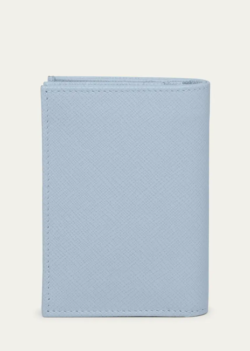 Prada Small Saffiano Leather Wallet | Thumbnail 4 Prada Small Saffiano Leather Wallet | Thumbnail 4