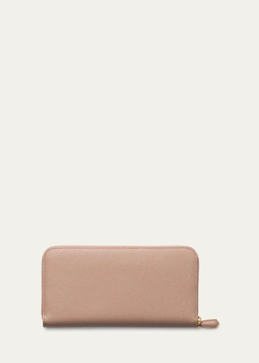 Prada Large Continental Leather Wallet | Thumbnail 2