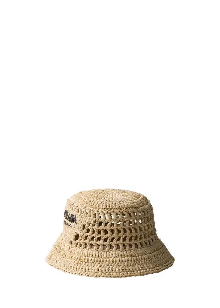 Prada Crochet Bucket Hat | Image 1 Prada Crochet Bucket Hat | Image 1