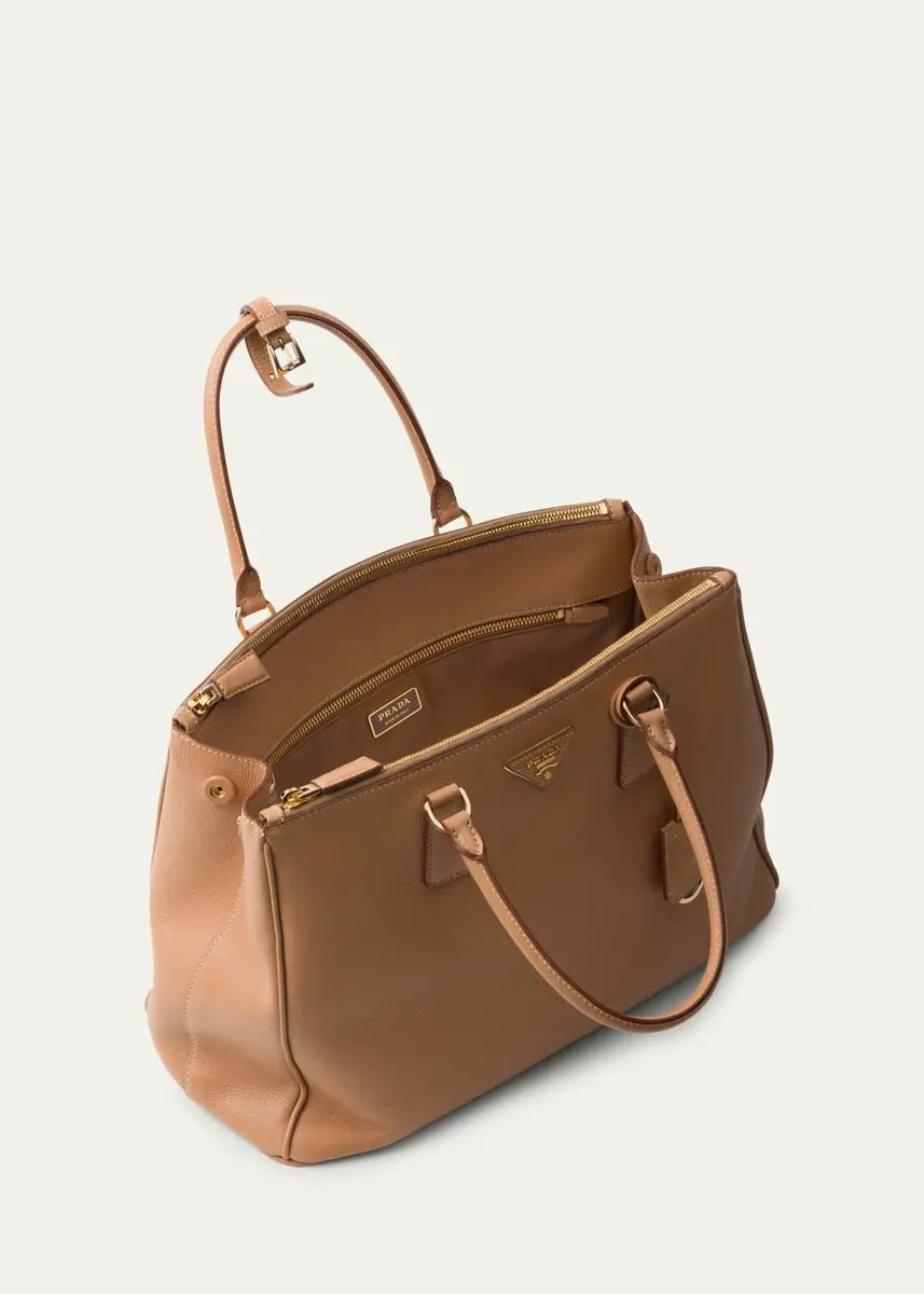 Prada Galleria Large Grain Leather Top-Handle Bag | Thumbnail 4