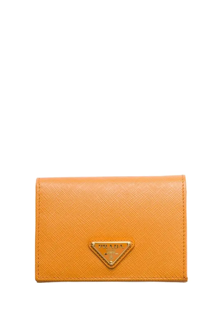Prada Small Saffiano Leather Wallet | Image 1 Prada Small Saffiano Leather Wallet | Image 1