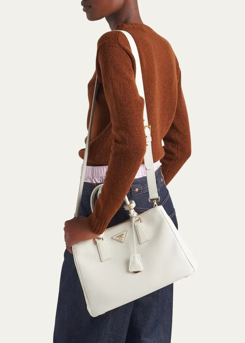 Prada Galleria Large Grain Leather Top-Handle Bag | Thumbnail 6 Prada Galleria Large Grain Leather Top-Handle Bag | Thumbnail 6