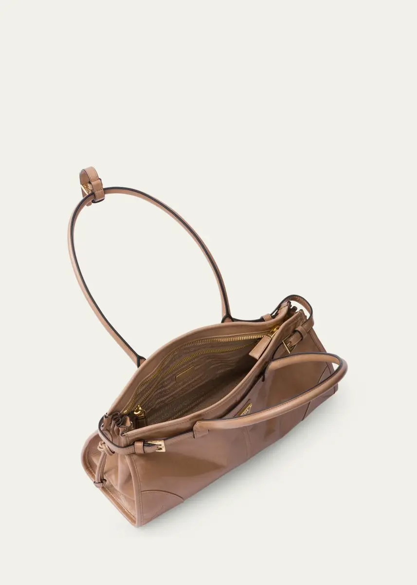 Prada Bonnie Medium Leather Shoulder Bag | Thumbnail 20 Prada Bonnie Medium Leather Shoulder Bag | Thumbnail 20