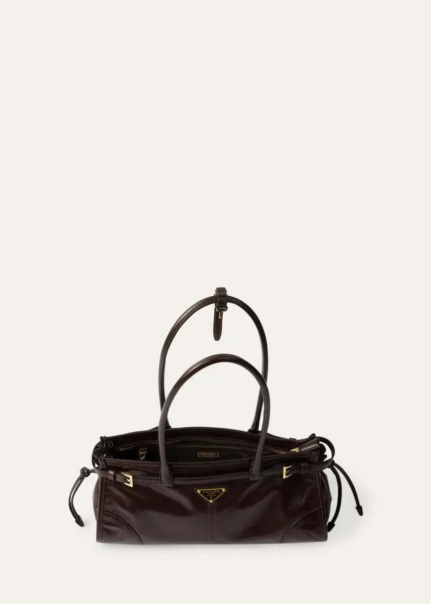 Prada Bonnie Medium Leather Shoulder Bag | Thumbnail 8 Prada Bonnie Medium Leather Shoulder Bag | Thumbnail 8