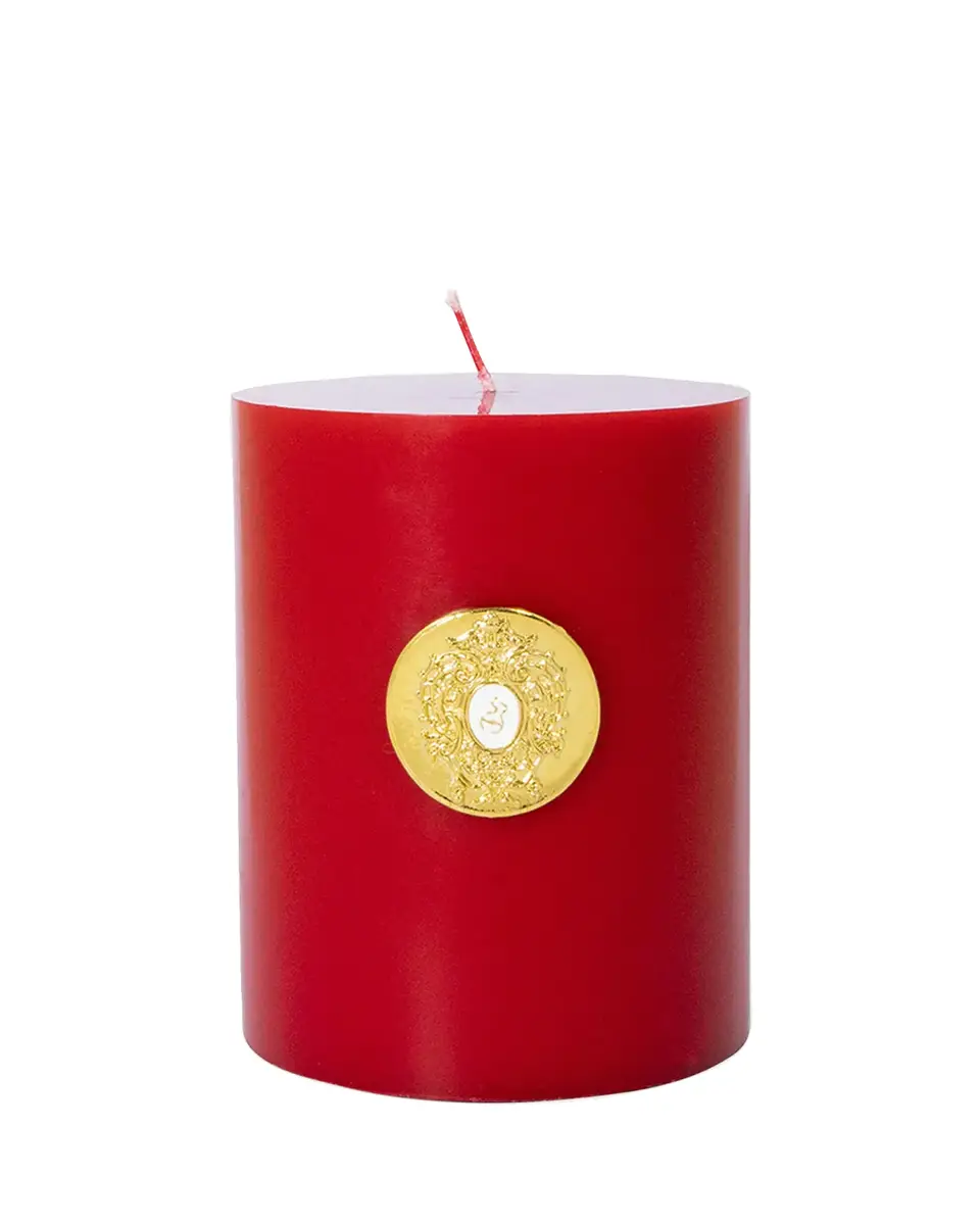 Tiziana Terenzi 31.74 oz. Tempel Red Cylindrical Candle | Thumbnail 2 Tiziana Terenzi 31.74 oz. Tempel Red Cylindrical Candle | Thumbnail 2