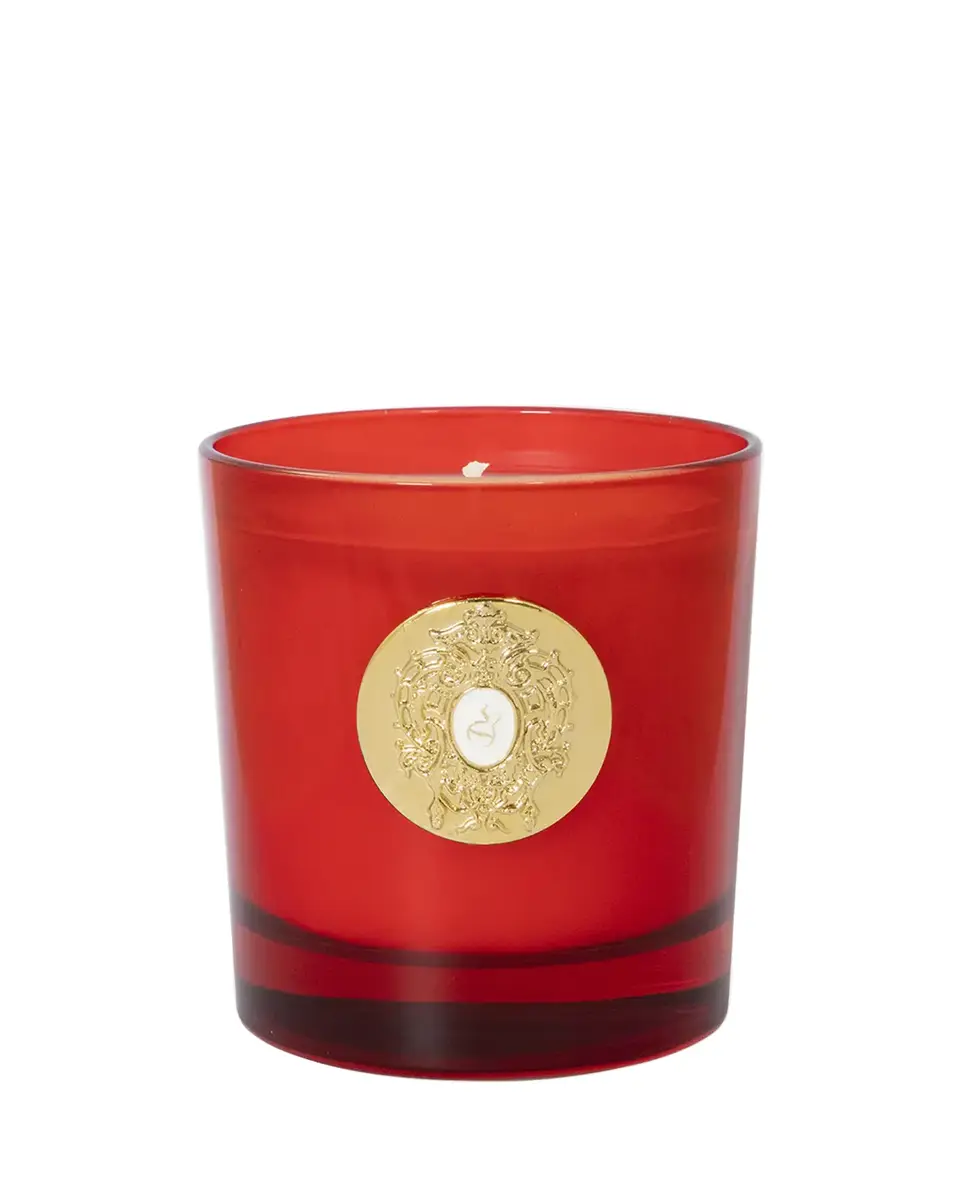 Tiziana Terenzi 8.81 oz. Wirtanen Red Glass Candle | Thumbnail 2