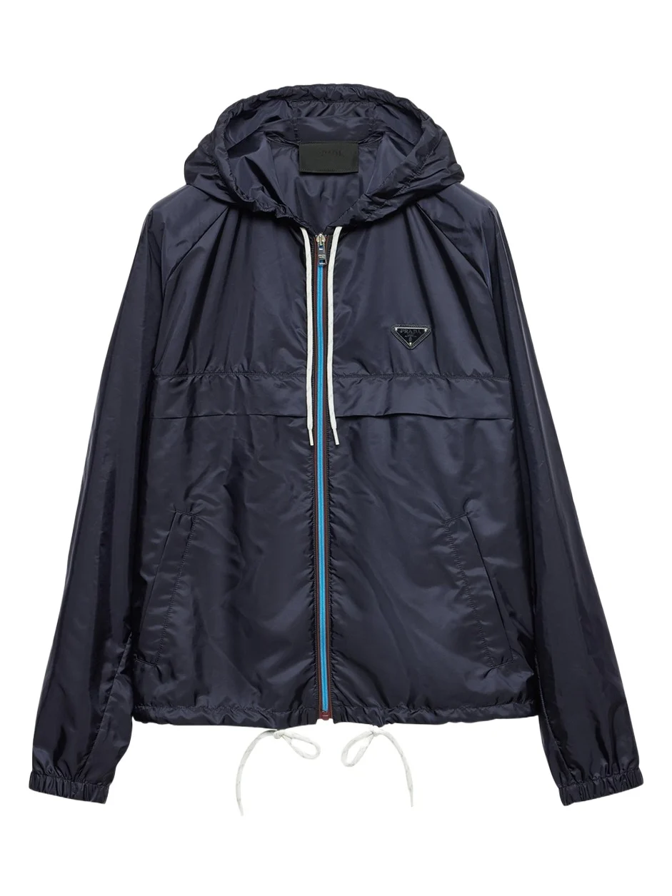 Prada Men's Re-Nylon Hooded Jacket