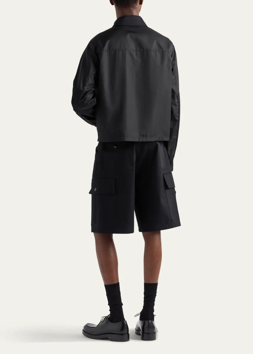 Prada Men's Cropped Re-Nylon Jacket | Thumbnail 3