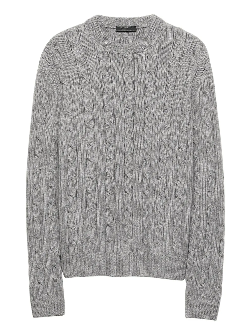 Men's Cashmere Cable Knit Crewneck Sweater Men's Cashmere Cable Knit Crewneck Sweater