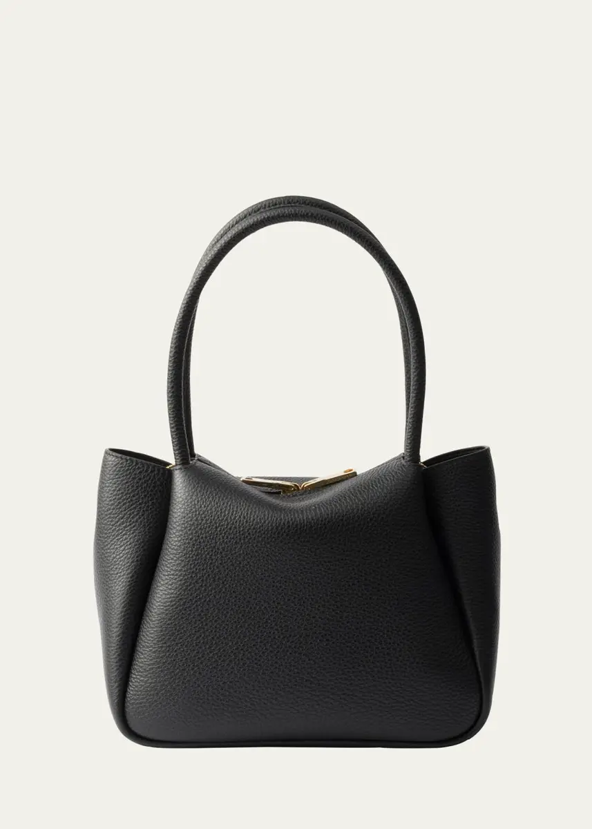 Prada Soft Leather Shoulder Bag | Thumbnail 3 Prada Soft Leather Shoulder Bag | Thumbnail 3