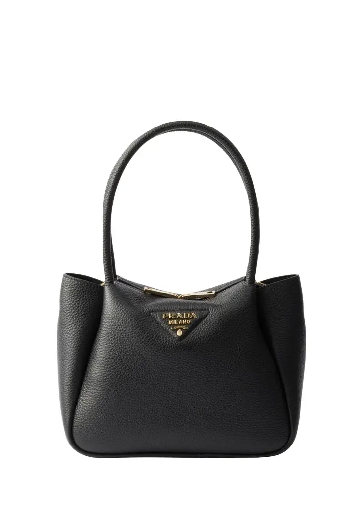 Prada Soft Leather Shoulder Bag | Image 1 Prada Soft Leather Shoulder Bag | Image 1