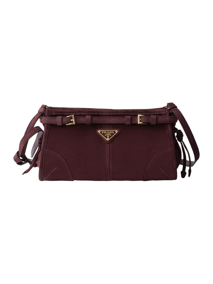 Bonnie Belted Suede Shoulder Bag Bonnie Belted Suede Shoulder Bag