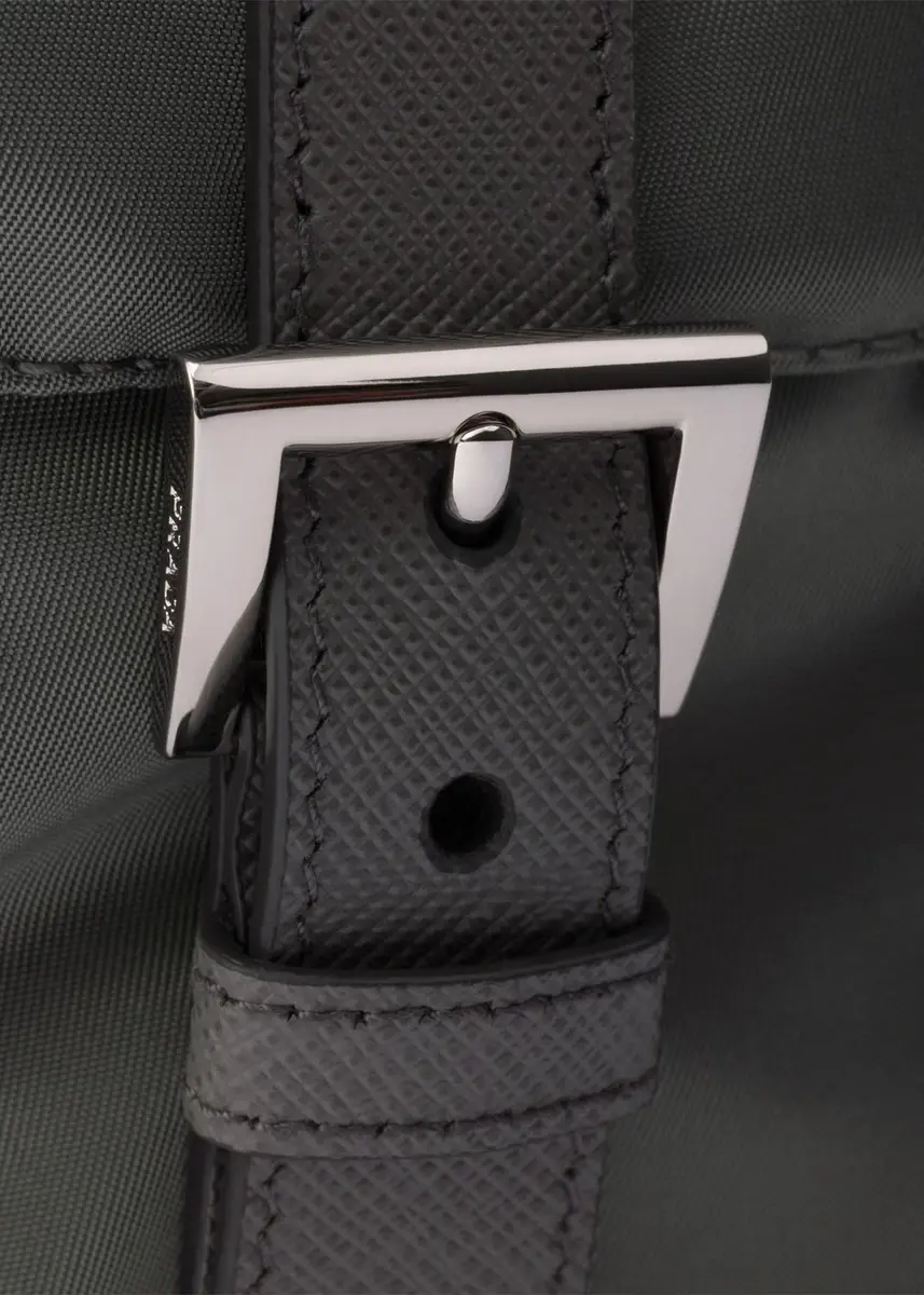 Prada Re-Nylon & Saffiano Leather Backpack | Thumbnail 4