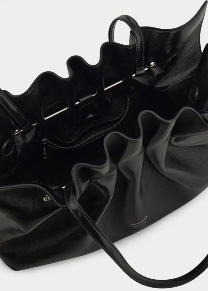 Ferragamo Medium Gancini Pierced Shoulder Bag | Thumbnail 3 Ferragamo Medium Gancini Pierced Shoulder Bag | Thumbnail 3