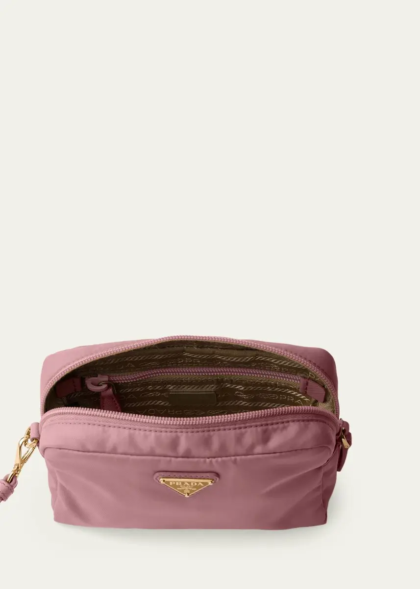 Prada Small Nylon Cosmetic Pouch Bag | Thumbnail 5