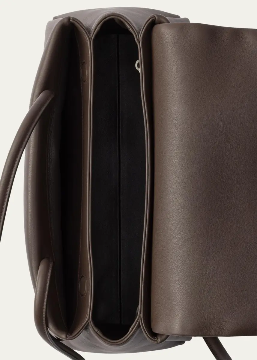 Prada Leather & Re-Nylon Flap Shoulder Bag | Thumbnail 4 Prada Leather & Re-Nylon Flap Shoulder Bag | Thumbnail 4