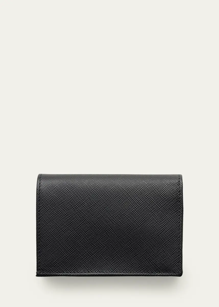 Prada Small Saffiano Bifold Wallet | Thumbnail 2 Prada Small Saffiano Bifold Wallet | Thumbnail 2