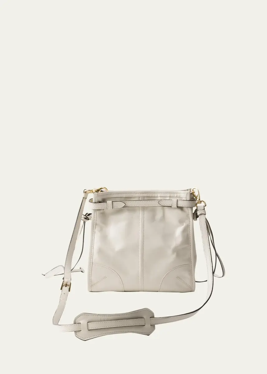 Prada Bonnie Belted Leather Shoulder Bag | Thumbnail 2