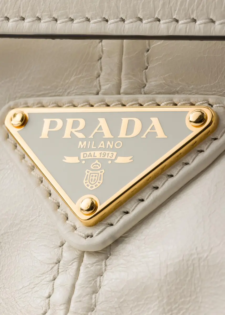Prada Bonnie Belted Leather Shoulder Bag | Thumbnail 4