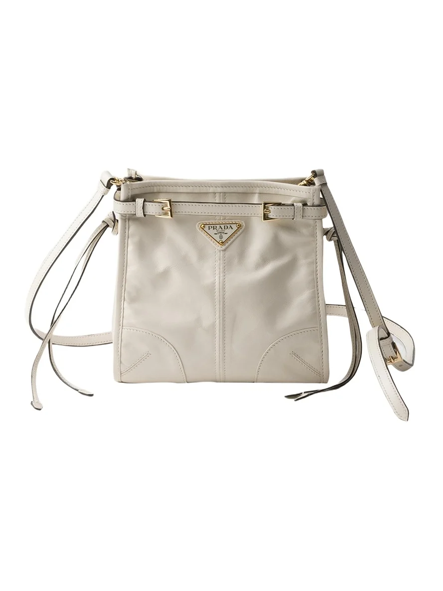 Bonnie Belted Leather Shoulder Bag