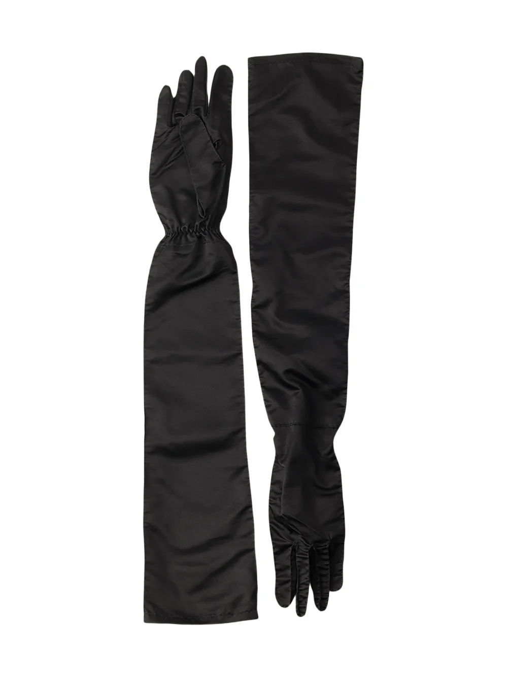 Prada Long Silk Gloves