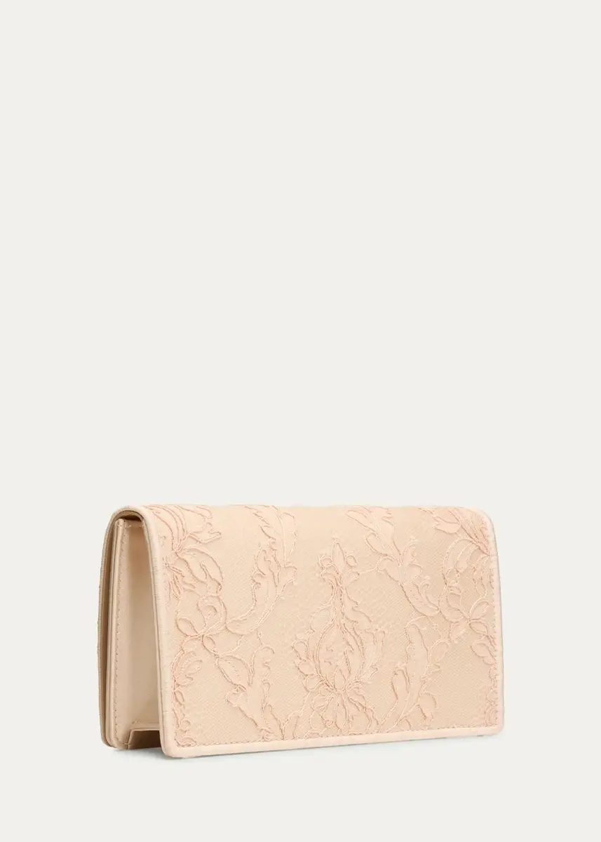 Christian Louboutin Bettina Embroidered Lace Clutch Bag | Thumbnail 3