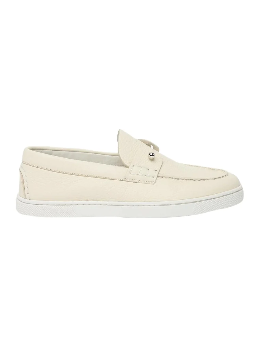 Christian Louboutin Chambeliboat Donna Leather Boat Shoes