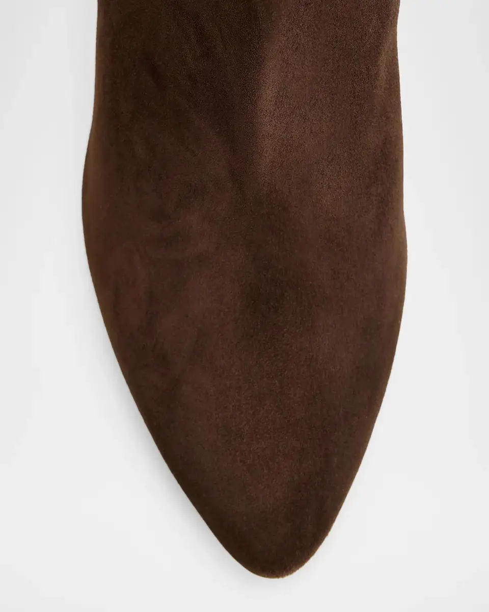 Christian Louboutin 85mm Fannylove Suede Booties | Thumbnail 4